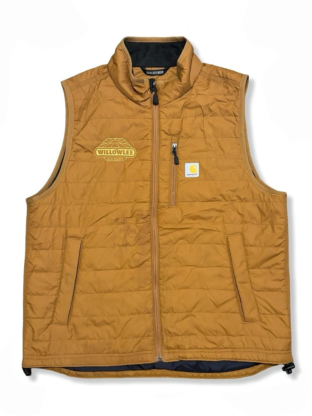 Carhartt Rain Defender Lightweight Insulated Vest (Gilliam) Brown Large